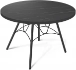 Столик журнальный SHT-S100/ЛДСП 60 черный муар/камень пьетра гриджио Sheffilton 2518097304