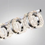 Подвесной светильник Odeon Light Mirage 5029/40L хром/металл/акрил LED 40W 4000K 2453лм