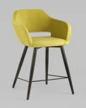 Стул полубарный Stool Group Саймон велюр золотистый УТ000025178