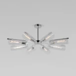 Потолочная люстра на штанге Trompeta 70144/8 хром Eurosvet (220V)