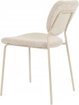 Стул обеденный Gigi серо-бежевый букле кремовые ножки Stool Group арт.УТ000039038