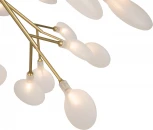 Потолочная люстра на штанге Florencia FR5049CL-27G Freya (220V, лепестки, ветки)