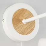 Бра Eurosvet Fresco 70085/1 белый (220V, выключатель)