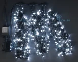 Гирлянда светодиодная белая с мерцанием 24B, 600 LED, провод черный, IP54 RL-S3*20F-B/W Rich LED