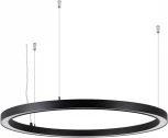 Светильник SP-CIRCLE-HANG-O3535-D1200-75W Warm3000 (RAL9005, 120 deg, 230V) IP40 LED (Arlight, Алюминий) 049372