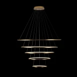 Подвесной светильник Loft IT Ring 10015/5 (LED, 220V, на тросе, кольцо)