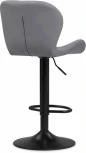 Барный стул Woodville Trio light gray / black