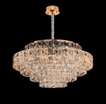 Подвесная люстра Fluorite Majeste FL1060-21P (220V, хрусталь, на цепи)