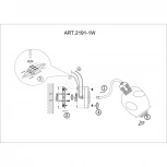 Бра F-Promo Bento 2191-1W