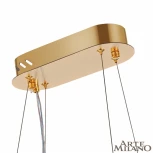 Подвесная люстра Arte Milano Venezia 311096/L800 BS (регулировка яркости, LED, 220V, хрусталь, пульт управления, на тросе)