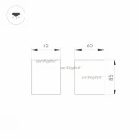 Накладной точечный светильник Arlight 031856