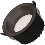 Встраиваемый точечный светильник светодиодный MS-DROP-BUILT-R105-14W Warm2700 (BK, 85 deg, 230V) (Arlight, IP54 Металл) 054708