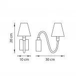 Бра Lightstar Bianco 760616 (220V)