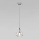 Умный подвесной светильник Eurosvet Lotus 50221/1 прозрачный (220V, на проводе, шар)