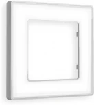 Рамка Ambrella Volt ALFA Arctic (Белый Стекло органическое/Серебро) 1-ая AF580131