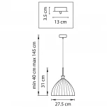 Подвесной светильник Lightstar Agola 810030 (220V, на проводе, круглые)