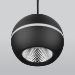 Подвесной светильник светодиодный Черный Elektrostandard DLS023 (220V, на проводе, шар)