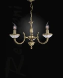 Подвесная люстра Reccagni Angelo4680 L.4680/3 Angelo 4680 (220V, на цепи, подсвечник, свеча)
