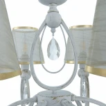 Подвесная люстра Arte Milano AM347203 347203/6 WT+G (220V, подвески, на цепи)