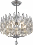 Подвесная люстра хрустальная на штанге Arte Milano Sorrento-2009 372009/5/250/400 CR (220V)