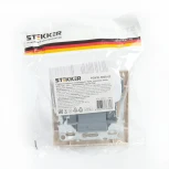 Переключатель двухклавишный (слоновая кость) Stekker Эрна 39920