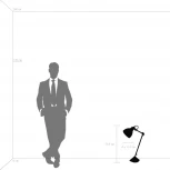 Интерьерная настольная лампа для школьника Lightstar Loft 865914 (220V)