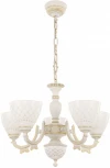 Подвесная люстра Arte Milano AM343837 343837/5 WT+G (220V, на цепи)