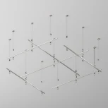 Шинопровод магнитный 2 м Flarity платина Maytoni Busbar trunkings Flarity TRX154-112PT (24V)