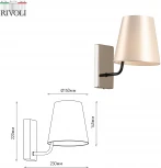 Бра Rivoli Florence 2086-401