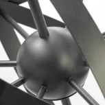 Подвесная люстра Lussole Loft Utica LSP-9300 (220V, на цепи, подсвечник, свеча, IP21)