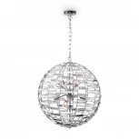 Подвесной светильник Maytoni Palla MOD092PL-08CH (220V, хрусталь, на цепи, шар)