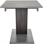 Стол на тумбе Woodville Тирион бетон чикаго серый / дуб гладстоун табак 462405