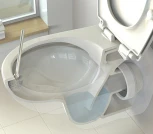 Унитаз подвесной Ideal Standard Eurovit K881201 безободковый