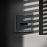 Встраиваемая LED подсветка с датчиком движения (графит) Voltum S70 VLS070707