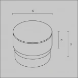 Матовый рассеиватель для Focus Led 12Вт Maytoni Focus LED RingSAcr-12-W