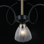 Потолочная люстра на штанге ILLUMICO IL0198-3CSQ-79 BK AB