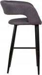 Стул барный R-Home Hugs Тм.Сер/Черный