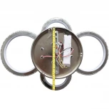 Потолочная люстра Natali Kovaltseva INNOVATION STYLE 83009 (регулировка яркости, LED, 220V, пульт управления, умный дом - LampSmart, кольцо)