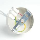 Подвесной светильник Feron ML1841 Barrel ECHO levitation 48395 MR16 35W, 2GU10, белый, с антибликовой сеточкой (220V, на проводе, круглые)