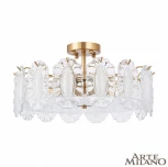 Потолочная люстра на штанге Arte Milano Rim 313009/D500 BS (220V, круглые)