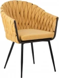 Стул обеденный MATILDA (жёлтая ткань (LAR 275-8))