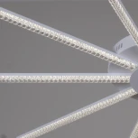 Потолочная люстра светодиодная с пультом  и ночным режимом Reluce 06537-0.3-5+5 WH (Умный дом)