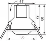 Спот Feron 28643