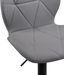 Барный стул Woodville Trio light gray / black