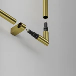 L-образный коннектор Maytoni Accessories For System Axity CA006EC-BS (48V)