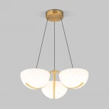 Подвесной светильник Eurosvet Emisfero 50083/3 LED золото (220V, на проводе)