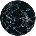 Набор кофейных столиков Tango чёрный мрамор с чёрными ножками, 2шт Bradex Home RF 0375