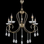 Подвесная люстра Reluce 04462-0.4-05 (220V, подвески, на цепи, подсвечник, свеча)