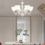 Подвесная люстра Arte Milano AM343837 343837/6 WT+SL (220V, на цепи)