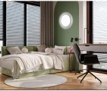 Настенно-потолочный светильник Sonex Mavi Wood 7681/EL пластик/сер под дер LED 70Вт 3000-6000K D480 IP43 пульт ДУ (220V, круглые)